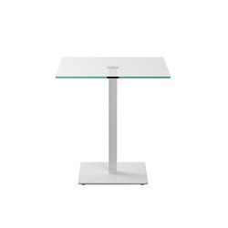 Badá sobre cuadrado cristal | Side tables | Systemtronic
