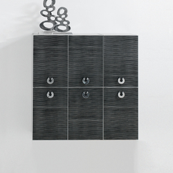 Fussion Onde Argento | Wall cabinets | FIORA