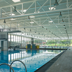 Troldtekt| Applications | Bellahöj Swimmingpool | Acoustic ceiling systems | Troldtekt