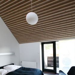 Troldtekt | Applications | Nørre Vosborg | Acoustic ceiling systems | Troldtekt