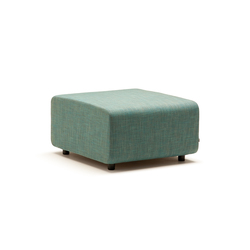 Up 1-Seater without backrest | Poufs | Fora Form