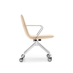 JACK 4-legged chair with coasters | Office chairs | Girsberger