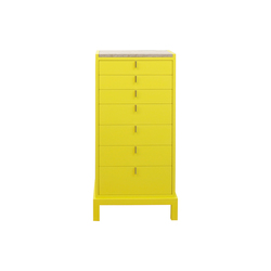 Seven chest of drawers | open base | Olby Design