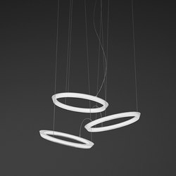 Halo hanging lamp triple | Suspended lights | Vibia