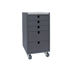Klaq chest of drawers | on castors | Olby Design