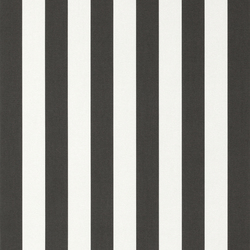 Solids & Stripes Yacht Stripe Charcoal | Upholstery fabrics | Sunbrella