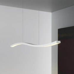 Serpentine Suspension lamp | Suspended lights | FontanaArte