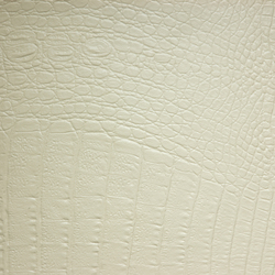 Croco FR Cream | Effect leather | Dux International