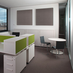 BaseLine│wall panel without frame | Sound absorbing wall systems | silentrooms