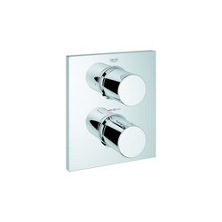 Grohtherm F Thermostatic trim with integrated 2-way diverter