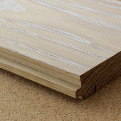 Pigmented brushed solid oak flooring |  | selected by Materials Council