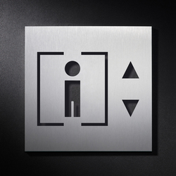Elevator sign | Symbols / Signs | PHOS Design