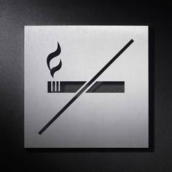 Hinweisschild Nichtraucher-Bereich | Piktogramme / Beschriftungen | PHOS Design