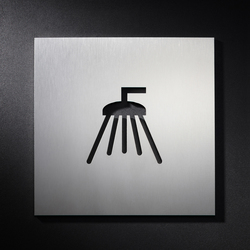 Shower sign | Piktogramme / Beschriftungen | PHOS Design