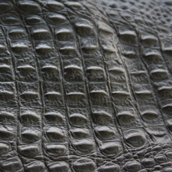 Leather croco embossed | Natural leather | KURTH Manufaktur