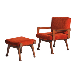 Small armchair with stool | Armchairs | Gaffuri