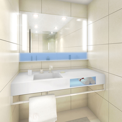 BUILT IN mirror white | Wash basins | AMOS DESIGN