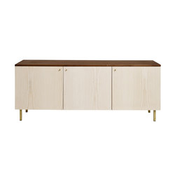 Sideboard Two 3-door - Ash & Walnut |  | Another Country