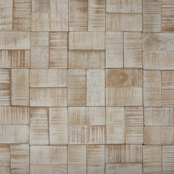 Cocomosaic envi square white patina wash | Coconut flooring | Cocomosaic