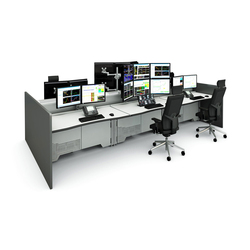 Contract Tables Multi Screen Desks High Quality Designer