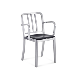 Heritage Stacking armchair seat pad | Sillas | emeco