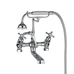 Classic Bath Mixer with mull heads | Bath taps | Drummonds