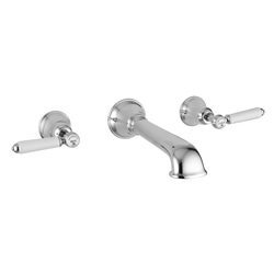 Backloading Bath Tap with Lever Handles | Bath taps | Drummonds