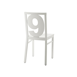 Numbers chair | without armrests | Billiani