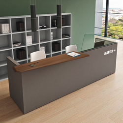 basic C Reception system - Reception desks by werner works | Architonic