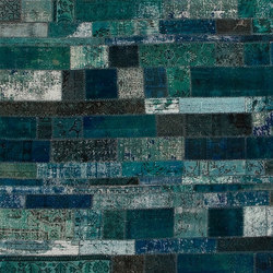 Patchwork Restyled blue | Rugs | GOLRAN 1898