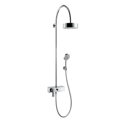 AXOR Citterio Showerpipe mezclador monomando ducha | Grifería para duchas | AXOR