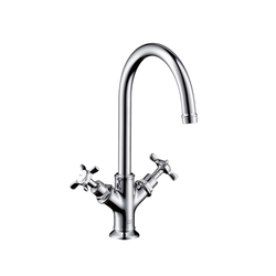 AXOR Montreux 2-Handle Basin Mixer without pull-rod DN15 |  | AXOR