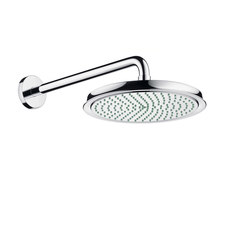 hansgrohe Raindance Classic 240 Air 1jet overhead shower with shower arm 390 mm | Shower controls | Hansgrohe