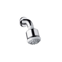 hansgrohe Clubmaster 3jet overhead shower with shower arm | Shower controls | Hansgrohe