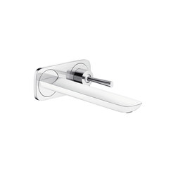 hansgrohe Single lever basin mixer for concealed installation with spout 225 mm wall-mounted | Wash basin taps | Hansgrohe