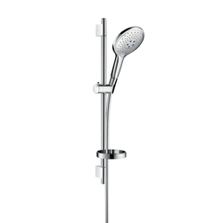 hansgrohe Raindance Select S 150 3jet hand shower/ Unica'S Puro wall bar 0.65 m set | Shower controls | Hansgrohe