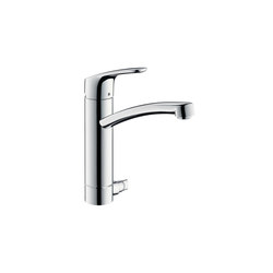 hansgrohe Focus Single lever kitchen mixer 200 with device shut-off valve |  | Hansgrohe