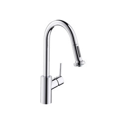 hansgrohe Talis S² Variarc Single lever kitchen mixer with pull-out spray | Kitchen taps | Hansgrohe