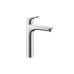 hansgrohe Focus Mezclador monomando de lavabo 190 con vaciador automático | Grifería para lavabos | Hansgrohe