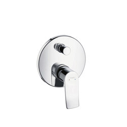 hansgrohe Metris Single lever bath mixer for concealed installation with integrated security combination according to EN1717 |  | Hansgrohe