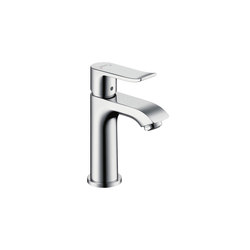 hansgrohe Metris Single lever basin mixer 100 with pop-up waste set for hand washbasins |  | Hansgrohe
