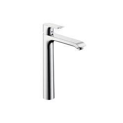 hansgrohe Metris Single lever basin mixer 260 with pop-up waste set for washbowls | Wash basin taps | Hansgrohe