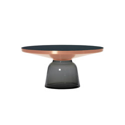 Bell Coffee Table copper-glass-grey | Coffee tables | ClassiCon