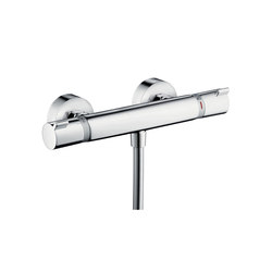 hansgrohe Ecostat Comfort thermostatic shower mixer for exposed installation | Shower controls | Hansgrohe