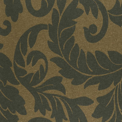 Tiara Scroll Majestic Green | Wall coverings / wallpapers | Vycon