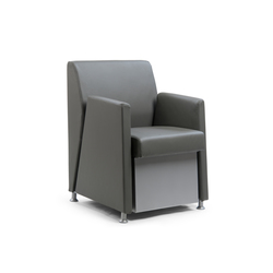 Link 02 armchair | with armrests | Helland