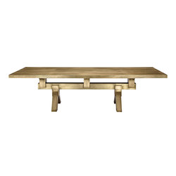 Mass Dining Table Brass | Dining tables | Tom Dixon