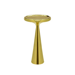 Spun Table Tall Brass | Side tables | Tom Dixon