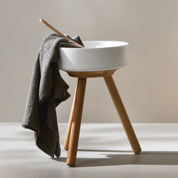 Fonte Stool with Bowl