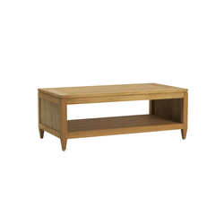 Marin 27'' x 50'' Rect Coffee Table | Tabletop rectangular | Brown Jordan